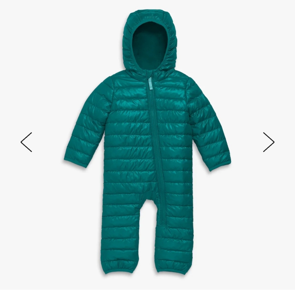 NWT Primary Baby Puffer Suit Size 6-12 mo